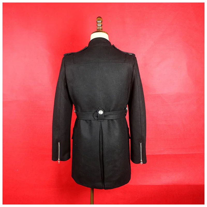 Реальные мужчины Азиатский размер черный ремень событие/красный