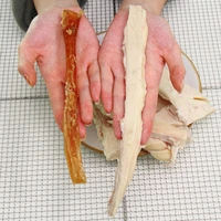 hand made air dried cow tendon bite resistant pet snacks food dog chews small medium dog teeth stick molar rod remove tartar