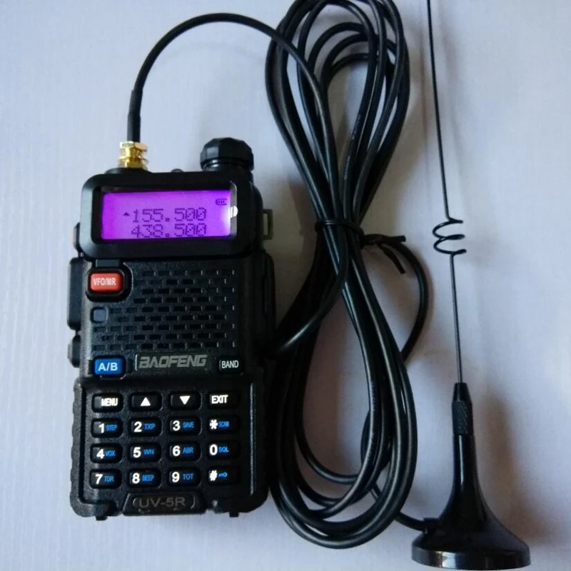 UT 108UV магнитное крепление авто двухдиапазонная антенна для Yaesu любительская