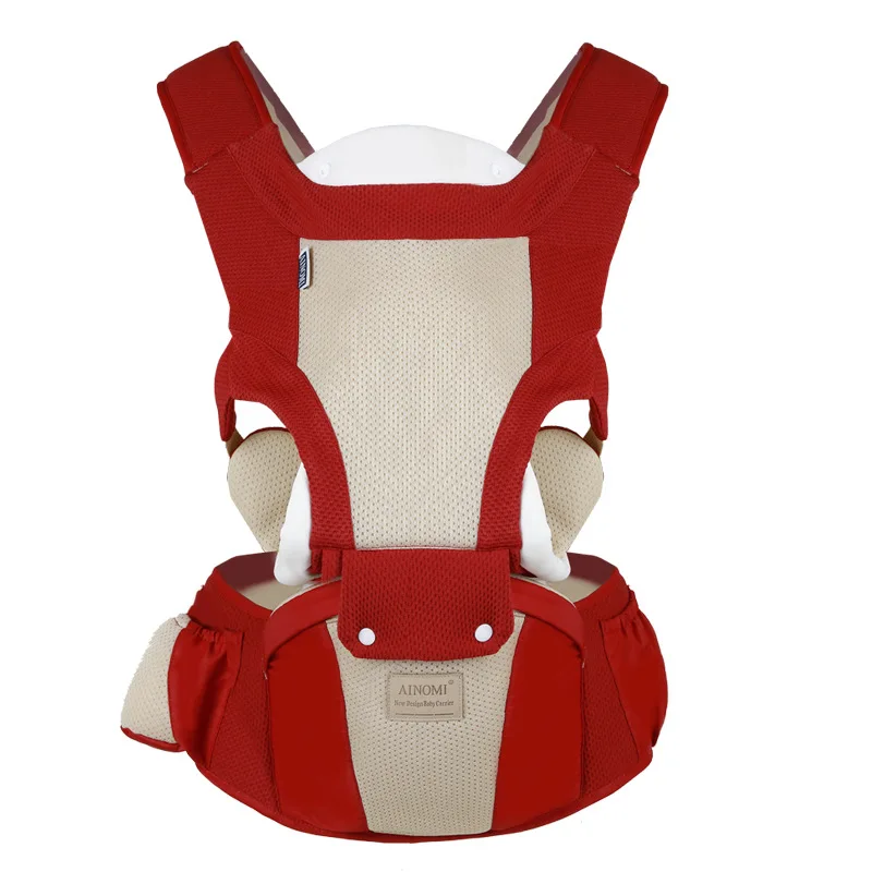 

2020 Baby Carrier Waist Stool For Newborn Cotton Mesh Summer Autumn Backpack Front Facing For Baby Breathable Sunscreen