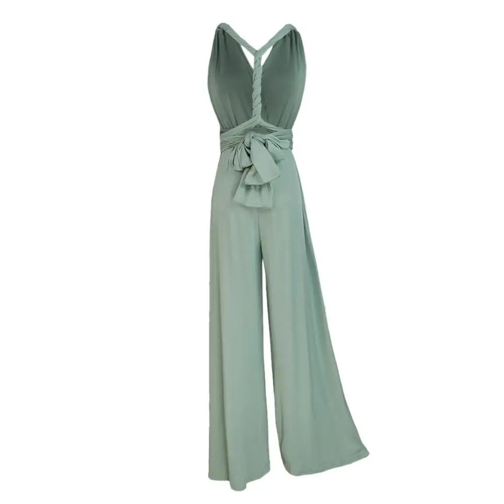 Женские комбинезоны с перекрестными шнурками модные пикантные однотонные