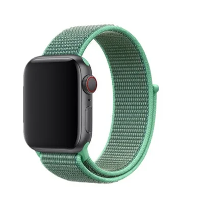 11 Nylon Strap For apple watch 5 4 band 44mm/40mm pulseira apple watch 42mm/38mm iwatch series 5/4/3/2 Colorful connector watchband - Цвет ремешка: 11