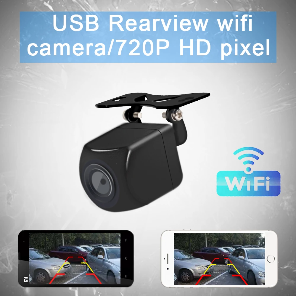 Carsanbo 720P HD wifi Беспроводная Автомобильная камера заднего вида фронтальная