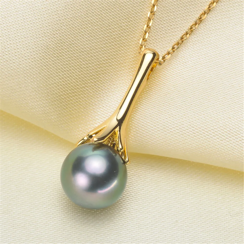 Жемчужный подвесной соединитель 925 серебряная чашка для ожерелья сережек