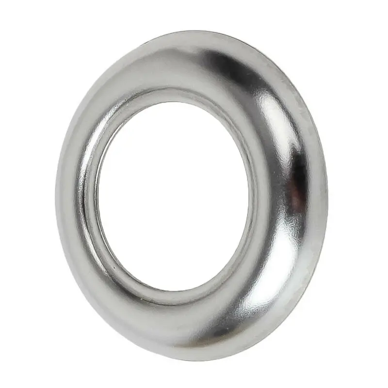 

100PCS Chrome Bezel 3/4Inch 304 Stainless Steel Cover For Trailer Led Marker Light Round Waterproof High Quality Hot Sale