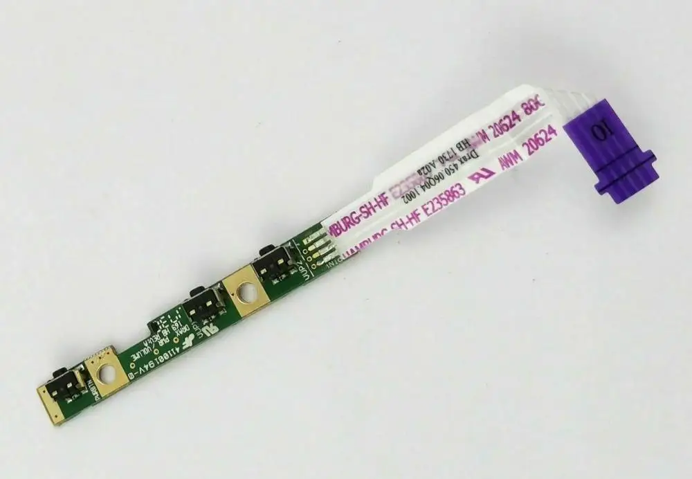 

NEW 450.06Q04.1002 FOR DELL POWER BUTTON BOARD W/ CABLE 11 3168 3169 3179 3185 P25T (CD49)