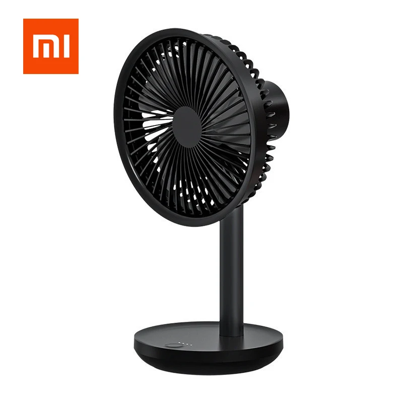 

XIAOMI MIJIA SOLOVE Desktop mini fan Portable Standing fans Type-C usb rechargeable 4000mAh air conditioner table easy to carry