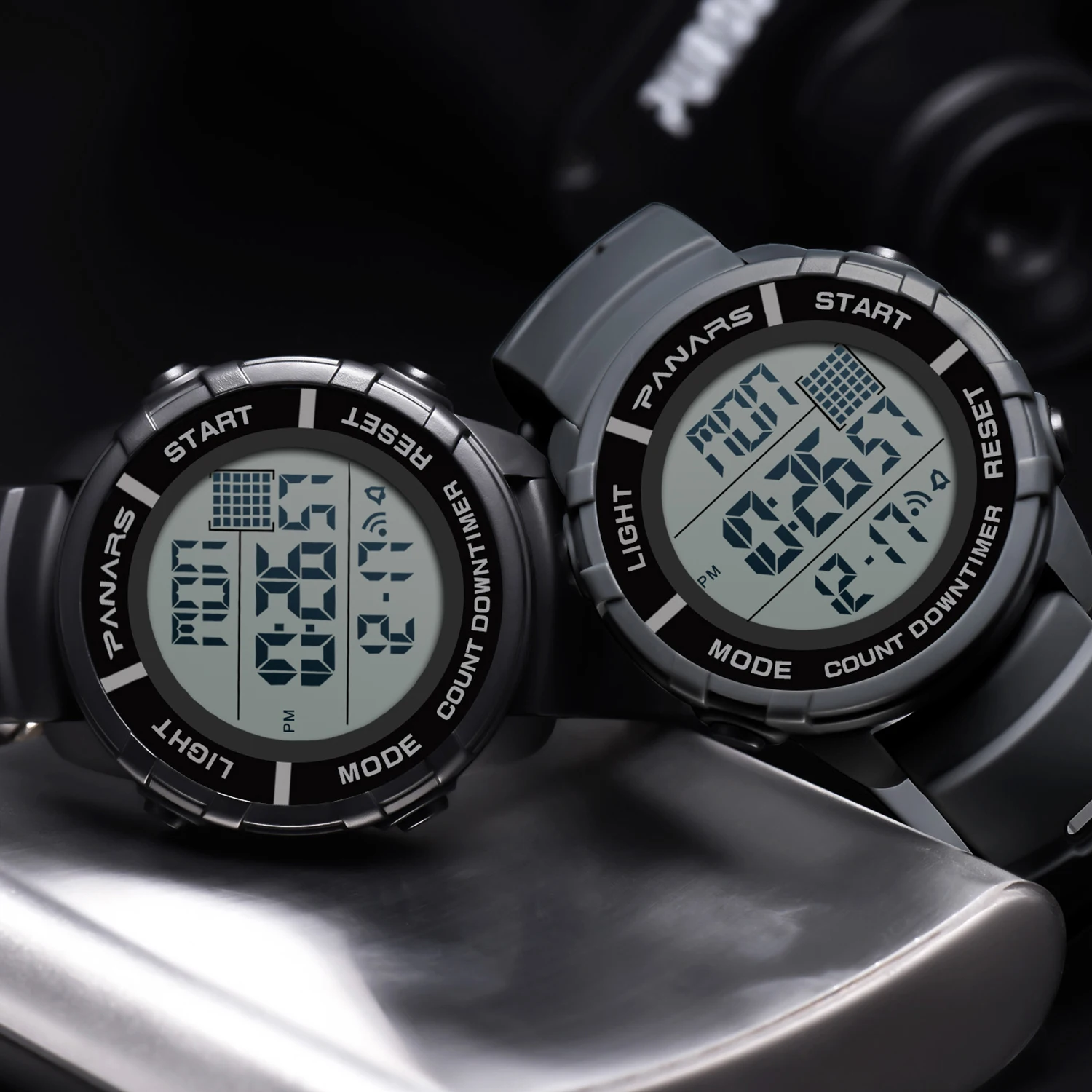 Мужские Цифровые часы SYNOKE спортивные водонепроницаемые светящиеся с двойным