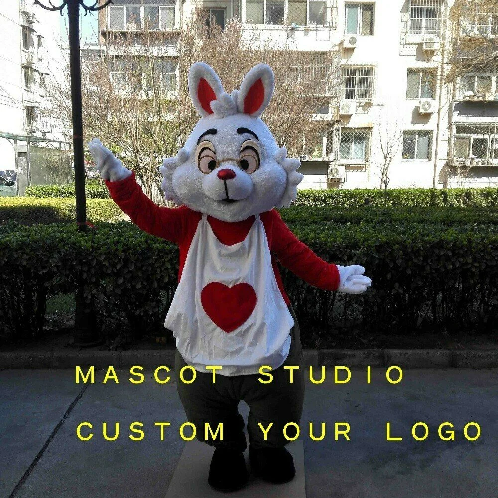 

Rabbit Mascot Costume Cosplay Furry Suits Party Game Fursuit Cartoon Dress Outfits Carnival Halloween Xmas Easter Ad Apparel