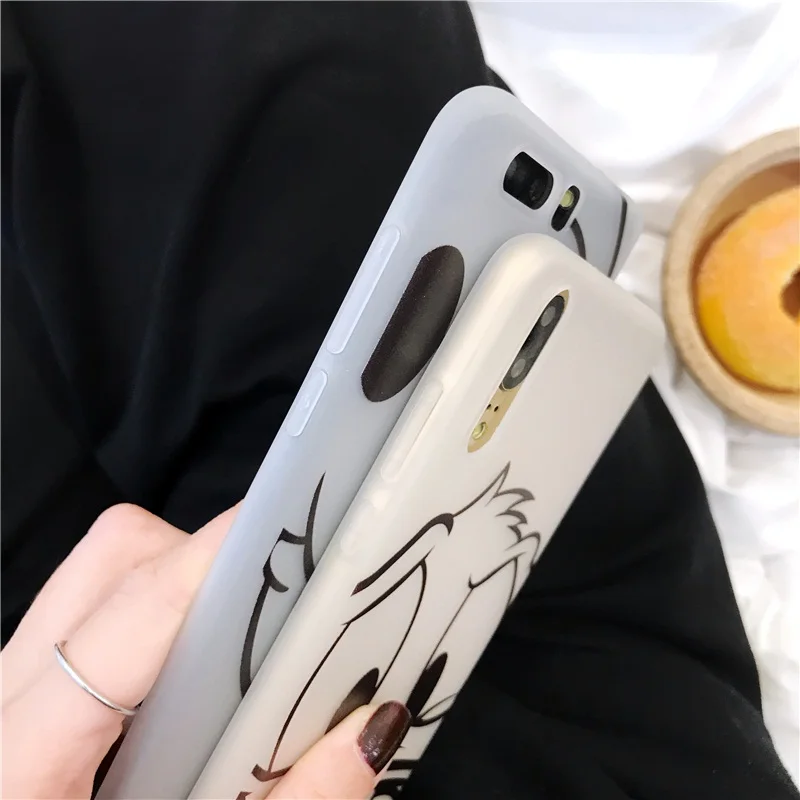 Чехол для телефона с Дональдом Даком iphone 7 8 6 6s 5 s чехол X XS XR Plus xs max 5S se |