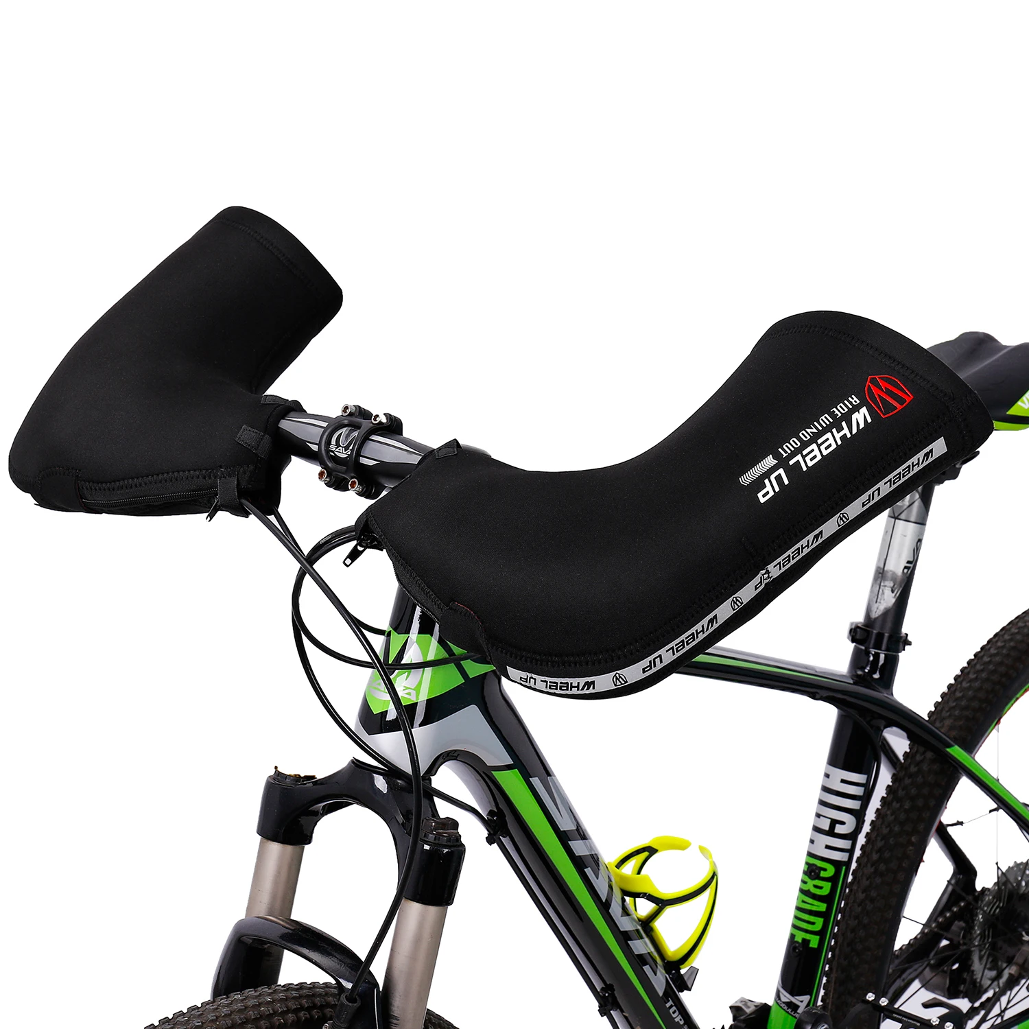 Водостойкие велосипедные перчатки на руль варежки Зимние для велоспорта горных