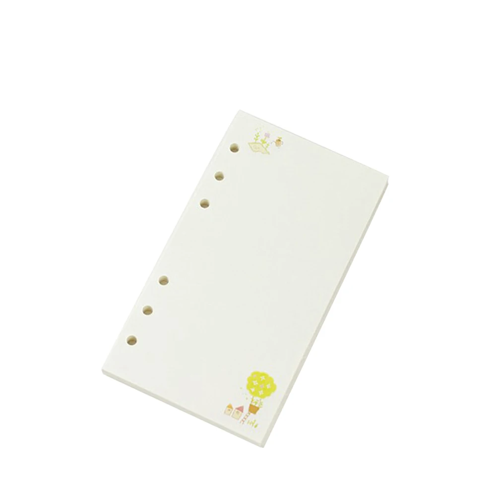 45 листов А5 А6 Ноутбук красочные свободные лист пополнения спираль переплет