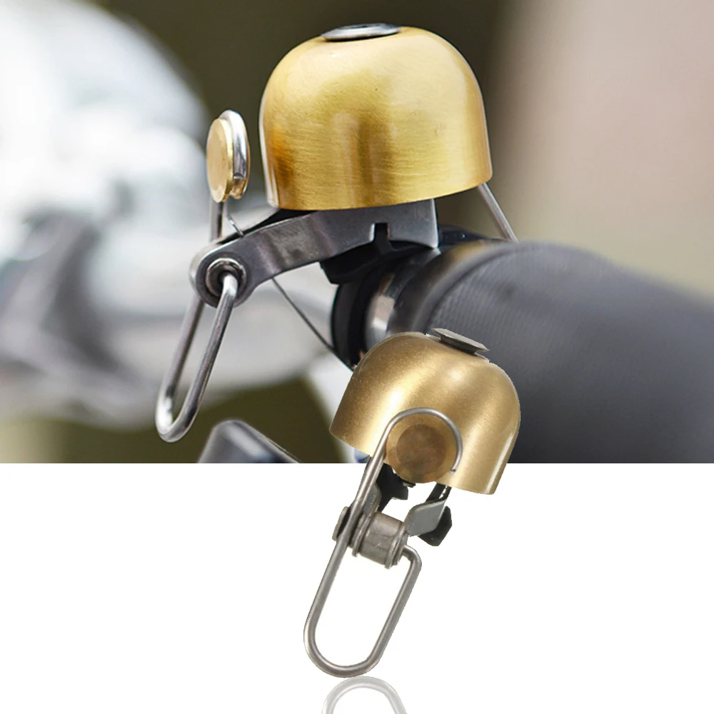Велосипедный звонок в стиле ретро громкий звук для горного велосипеда складной