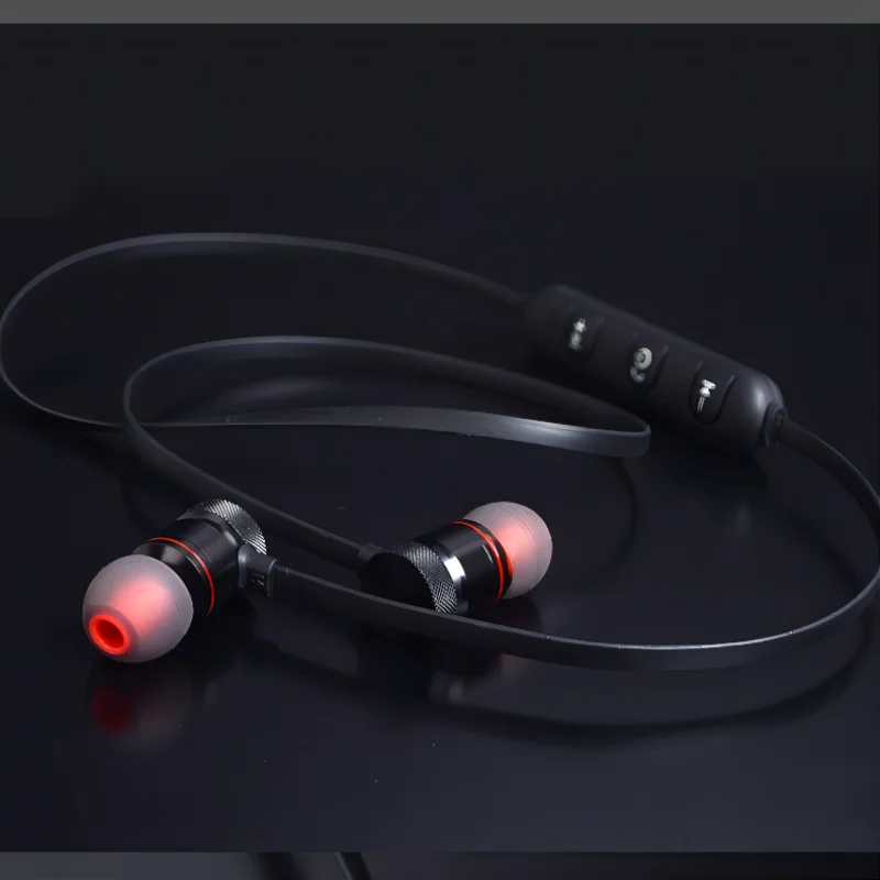 Магнитная гарнитура Bluetooth 5 0 в стиле шеи Беспроводные спортивные