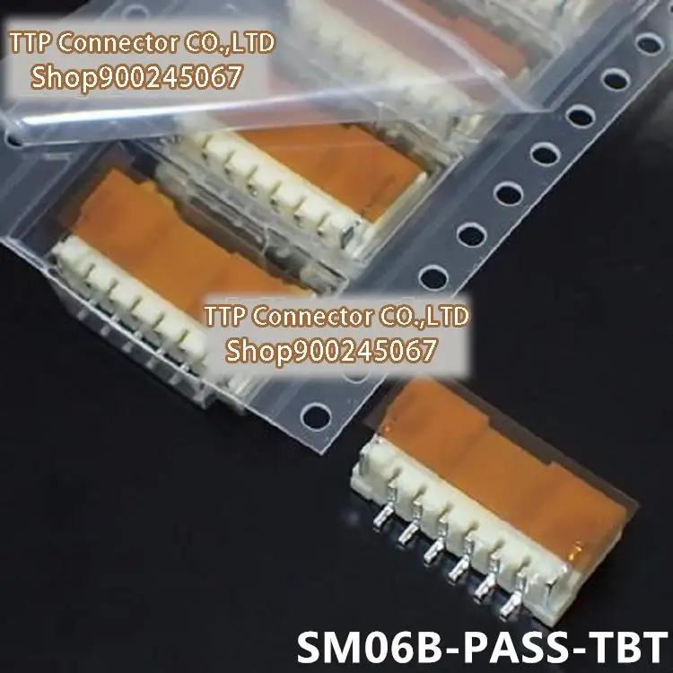 

10pcs/lot Connector SM06B-PASS-TBT 6P 2.0MM Leg width 100% New and Origianl