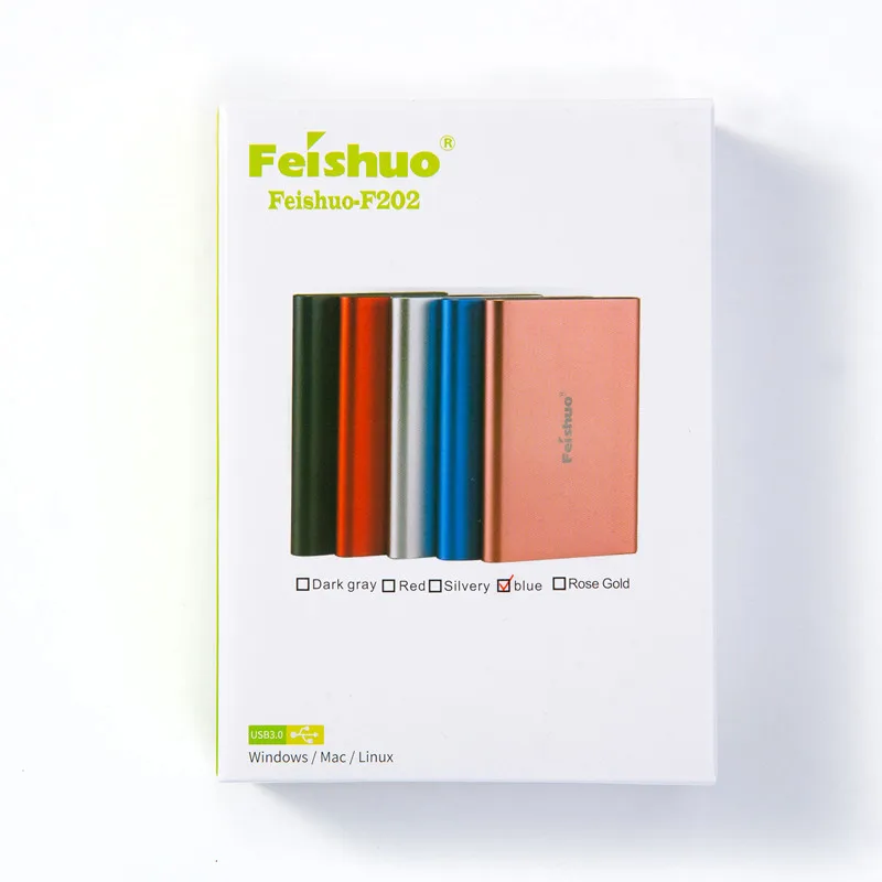Portable External Hard Custom LOGO Drivefor PC/Mac USB 3.0 80GB 120GB 160GB 250GB 320GB 500GB 1TB 2TB HDD External HD Hard Disk