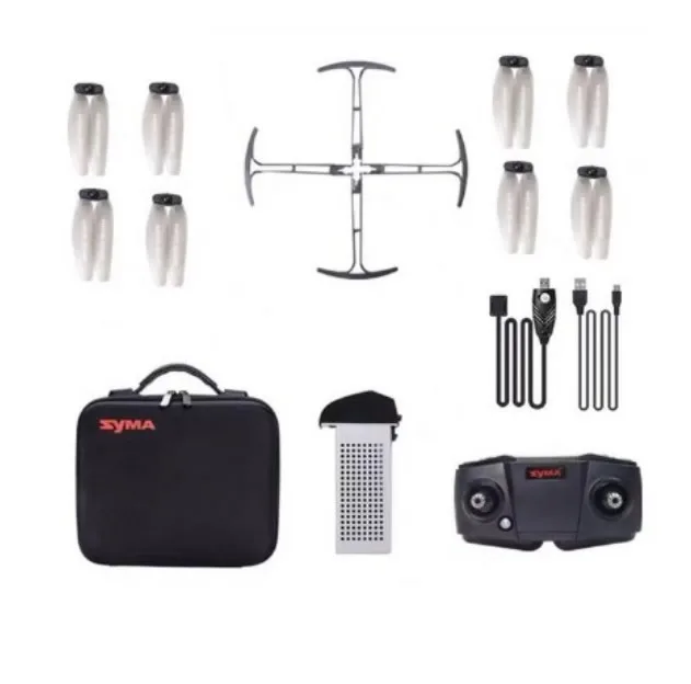 

Original Syma Drone Accessory Package Remote Control Battery Propeller Storage Bag Charger Blade Protective Ring for X500 RC UAV