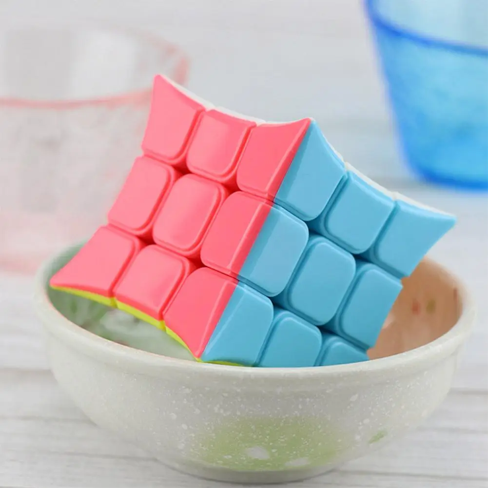 Выпуклая пластырь гладкая головоломка кубик в форме инопланетянина игрушка для