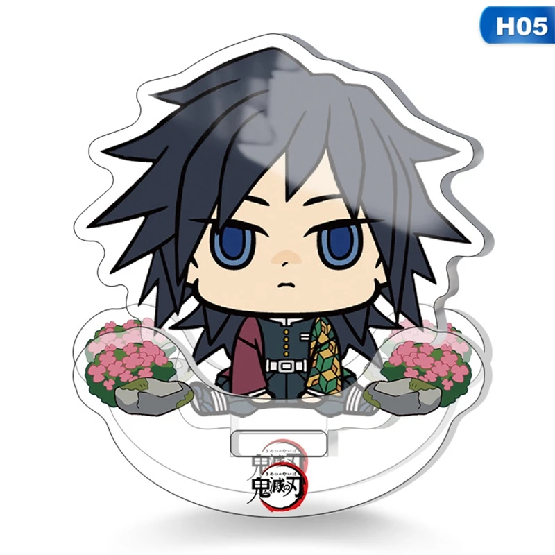 

Anime Demon Slayer: Kimetsu no Yaiba Acrylic Stand Models Cute Creative Wobble Comic Figures Desk Decor Ornaments 7.5cm