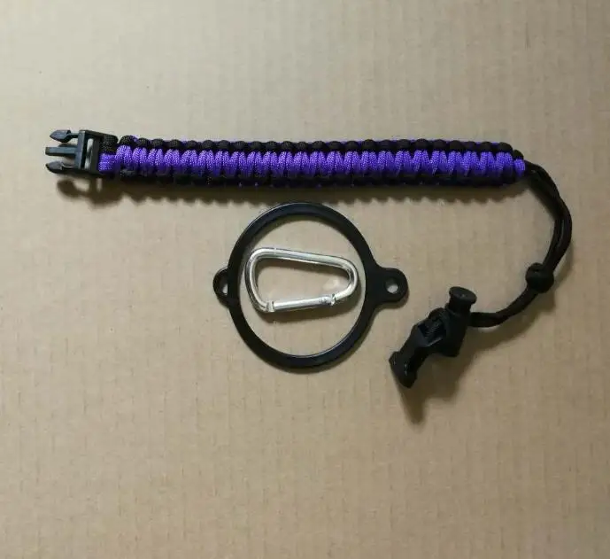 Quevinal 100pcs Paracord ручки Carrier) шнур веревочки держатель с широким горлышком ручка 18 oz 40