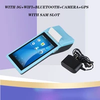 3g 4g nfc portable android handheld pos terminal with built in printer qr code scanner