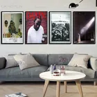 Плакаты Кендрик Ламар, постеры, Обложка для музыкальных альбомов, Картина на холсте, хип-хоп, рэп, звезда, настенные картины для гостиной, модный Декор