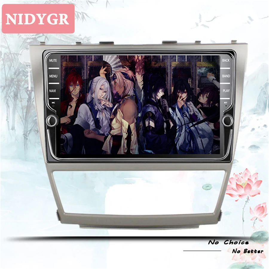 Автомобильный Радио Мультимедийный dvd плеер 9 &quotandroid 10 0 для Toyota Camry 2007 2008 2009 2010 11