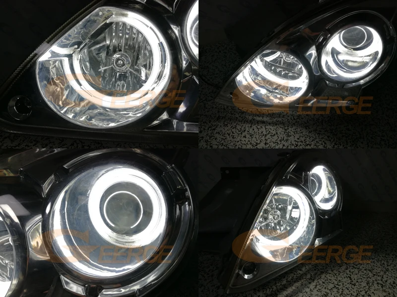 Для Hyundai Terracan 2001 2002 2003 2004 2005 2006 2007 отличный ультра яркий CCFL ангельские глазки набор