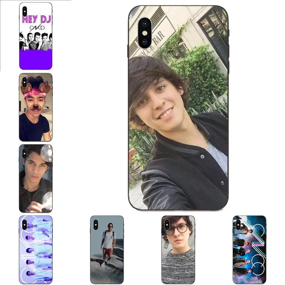Мягкий резиновый чехол для телефона Dj Band Cnco Huawei nova 2 2S 3i 4 4e 5i Y3 Y5 II Y6 Y7 Y9 Lite Plus Prime Pro