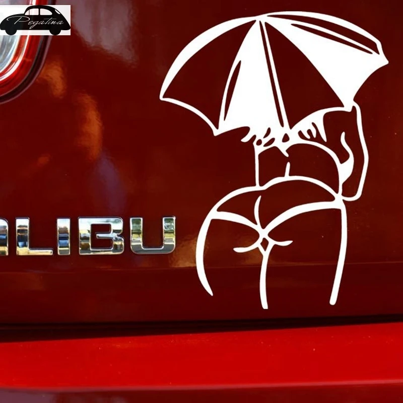 Сексуальная девушка череп маленькая Автомобильная виниловая наклейка забавная