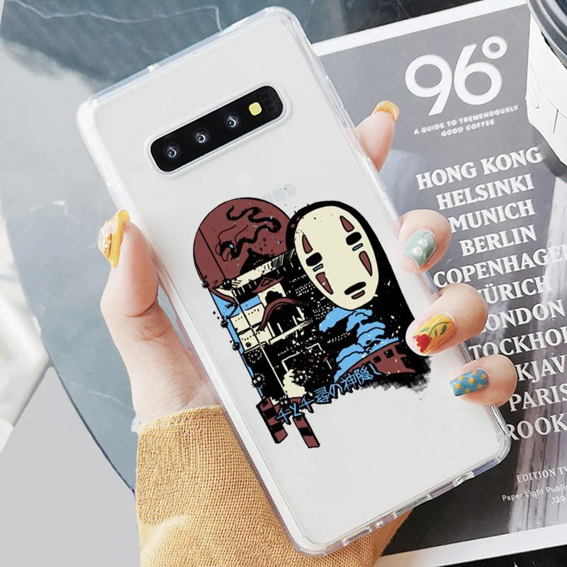 Мягкий прозрачный чехол из ТПУ для телефона Samsung S6 S7 Edeg S8 S9 Plus S10 + S10E Lite A50 A30 A10 |
