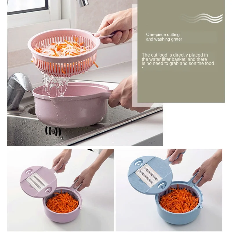 Овощерезка измельчитель овощерезка круглая кухонная многофункциональная терка