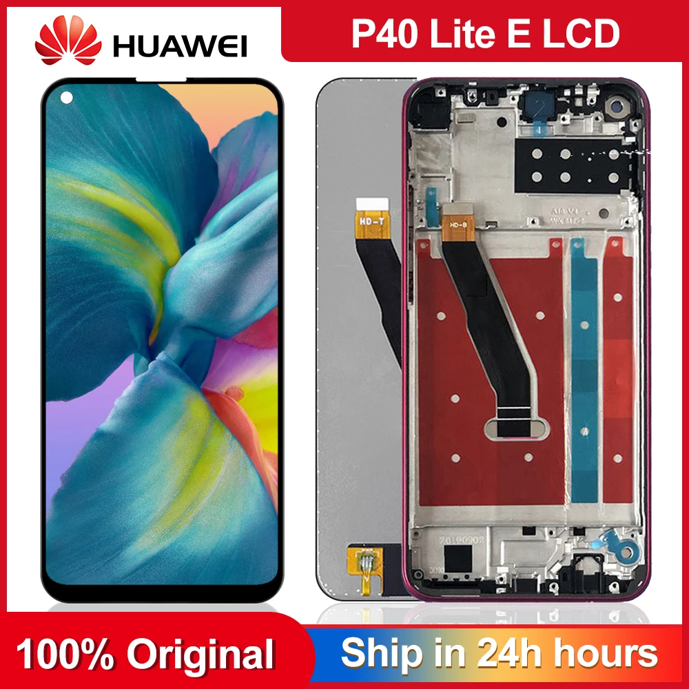 Оригинальный сменный ЖК дисплей 6 39 дюйма для Huawei P40 Lite E дигитайзер стеклянная