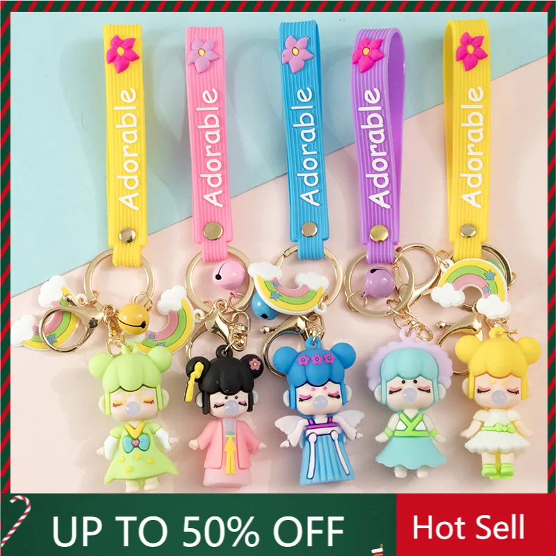 

Новинка, красивый милый маленький подарок, брелок для автомобиля, аксессуары для подвесок Genshin Mpact, аниме брелок