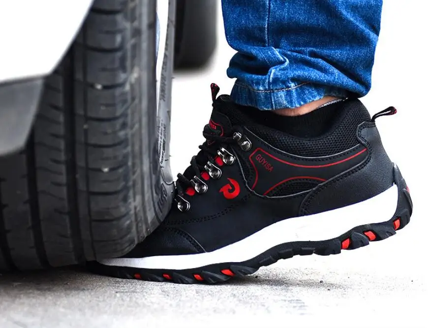 AQ24 Безопасная рабочая обувь Сезон весна-осень Мужская повседневная Новое