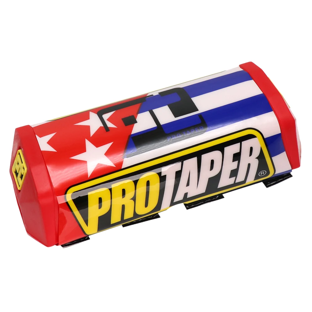 Красный ZSDTRP для 26 мм руль колодки Жир Бар 1-1/" пакет Dirt Bike Мотокросс Fat MX резиновый гоночный руль для PROTAPER KTM - Цвет: Красный
