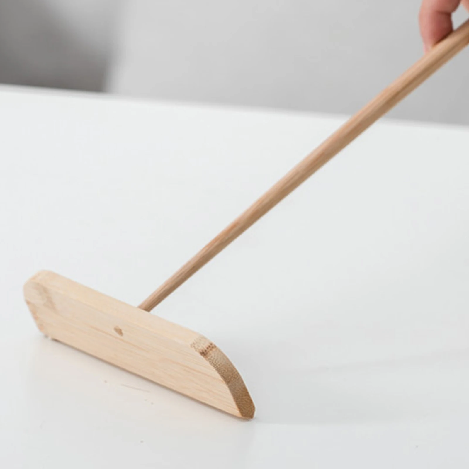 

Practical Wooden Pancake Spreader Crepe Tortilla Rake Batter Spreading Kitchen