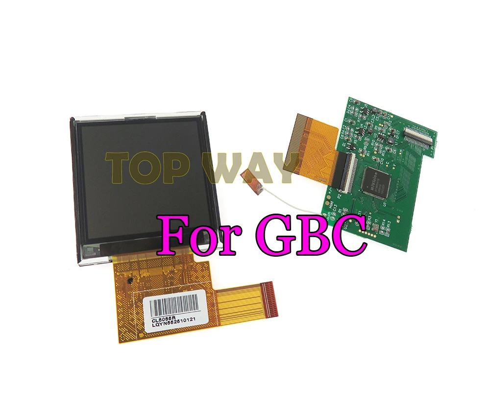 Комплект для модификации, Сменные аксессуары для Zend GBC, высокий светильник, ЖК-экран для GBC, 5 сегментов, регулируемая яркость экрана