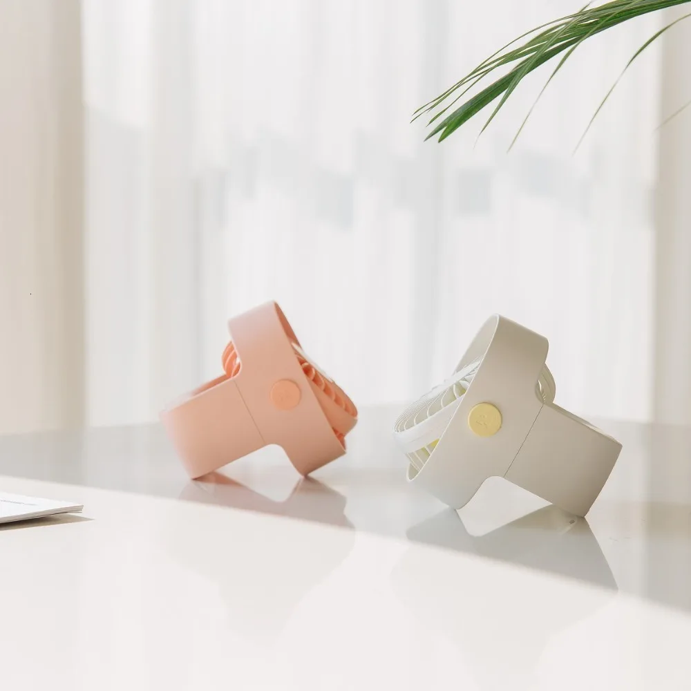 Xiaomi Mijia Cafele Портативный USB мини вентилятор клип Настольный вентилятор бесшумный 3 Скорость вентиляторы общежитии прикроватные настольные управления вентилятора