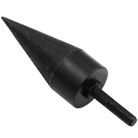 38mm 45mm drill bit for electric drill with triangular shank wood splitting rural wood breaker tool splitting wood cone drill