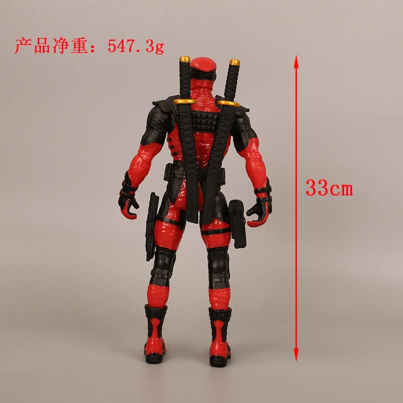 [VIP] 25 см одежда Супергерои “Дэдпул” ПВХ Фигурки супергероев Статуэтка