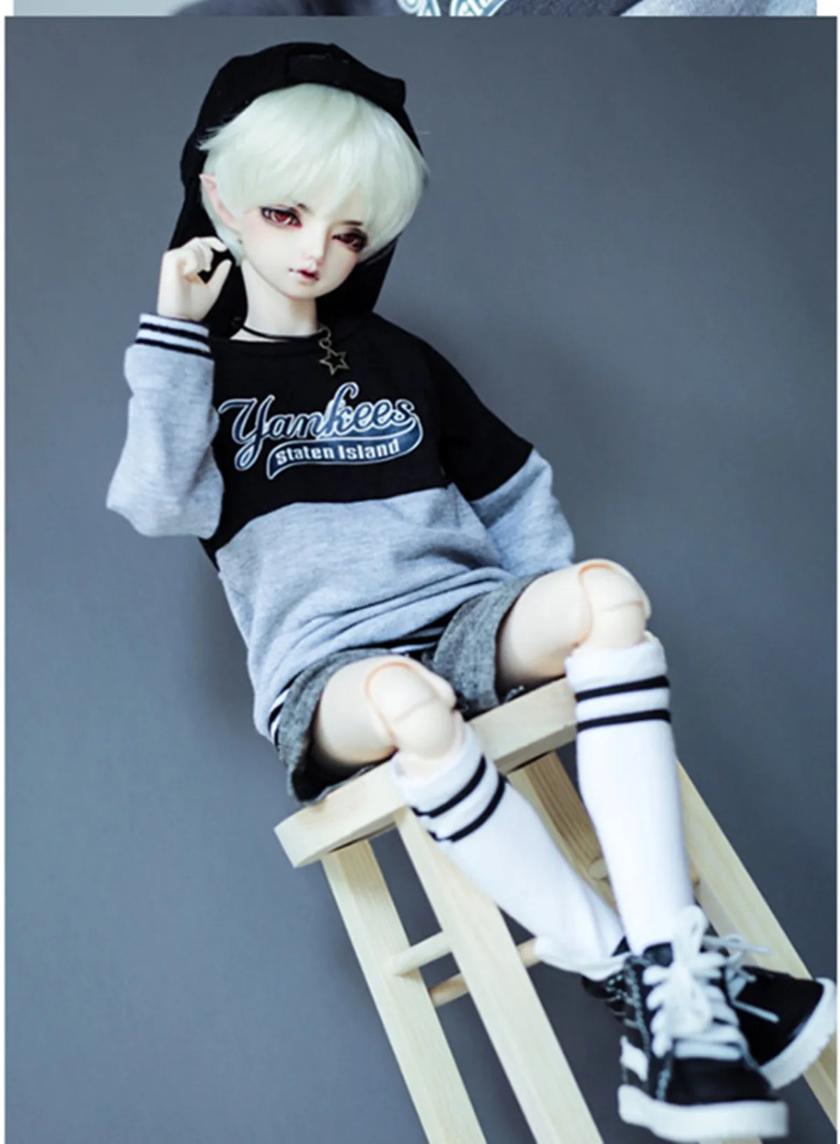 Bjd Кукла sd кукла 4 точки мужские наушники Woosoo elf свободные Глазные яблоки