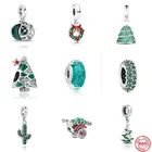 Бусины-разделители для рождественской елки, из серебра 925 пробы