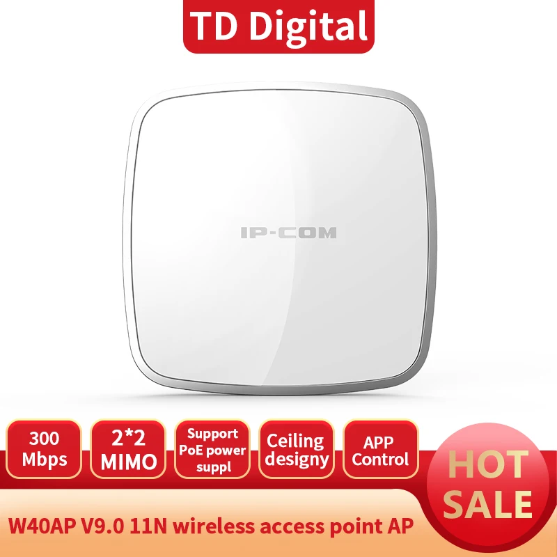 Точка доступа Wi Fi IPCOM W40AP 11n 300 Мбит/с|Беспроводные роутеры| |