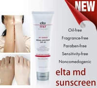 elta md uv sunscreen suncream eltamd cleaner facial skincare broad spectrum spf 45 anti oxidant prevent sunburn shield full body