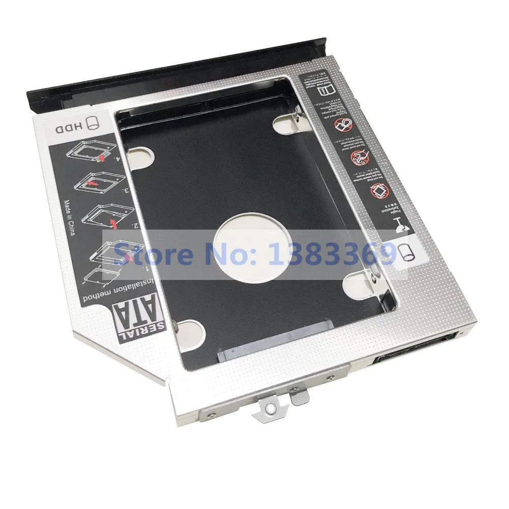 SATA 2 й жесткий диск HDD SSD модуль Caddy адаптер для HP Probook 6460b 6465b 6470b 6475b с рамкой и