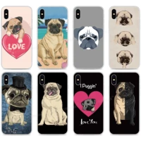 print pug dog cover for lg q70 k61 k51s k50s k40s q60 k50 k40 k30 k20 2019 stylo 5 4 g7 g8 g8x g8s v50 v60 v50s thinq phone case