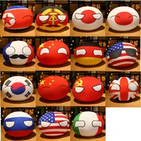 new 10cm country ball toys plush pendant poland ball plush doll countryball us usa france russia uk japan germany italy korea