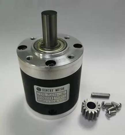 

Speed ratio 13: 1 / 15: 1 /18:1planetary reducer 56mm Round input flange for DC motor with shaft diameter 6mm or 6.35mm or 8mm