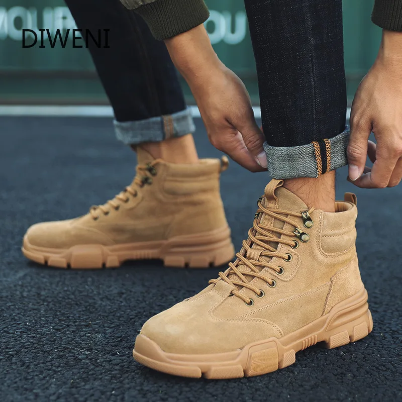 DIWEINI/мужские кроссовки Повседневная обувь из флока мужские zapatillas hombre Рабочая